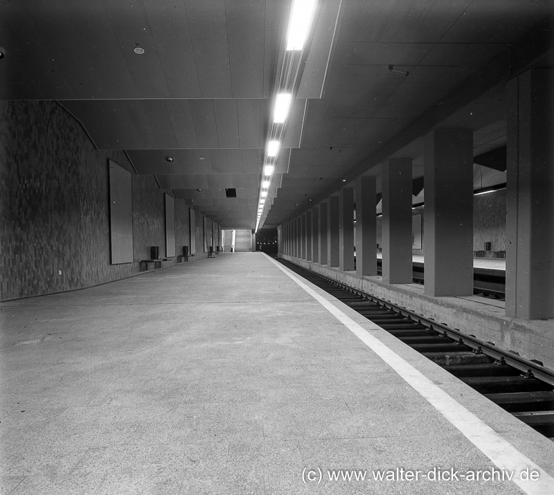 Eröffnung U-Bahnhof Dom-/Hauptbahnhof 1968