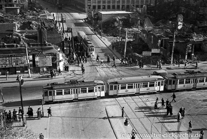 Nachkriegsverkehr in Köln