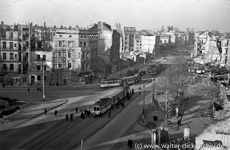 Zülpicher Platz und Hohenstaufenring in Köln