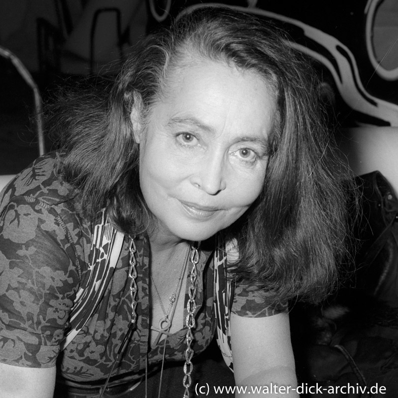 Hannelore Schroth beim Lottotip 1972