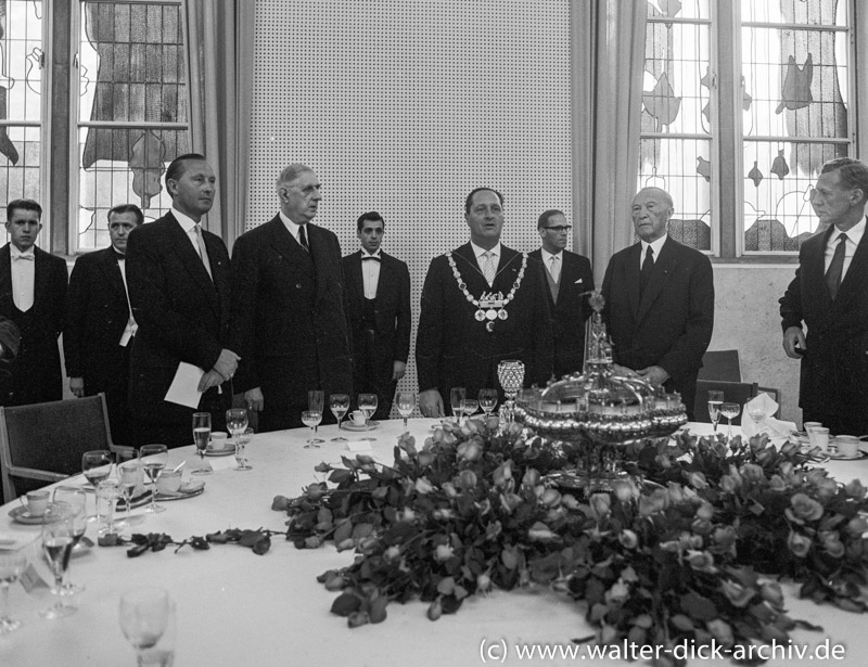 WDA4088-1-001 Das große Diner im Gürzenich 1962