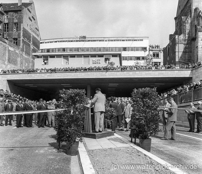 Einweihung der Nord-Süd-Fahrt 1962