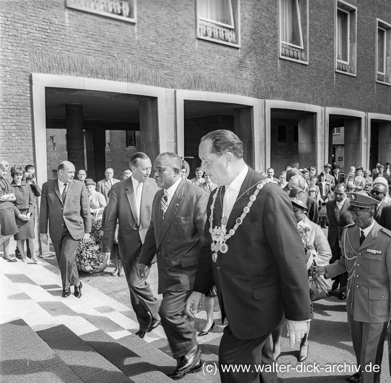 Staatsbesuch aus Madagaskar 1962