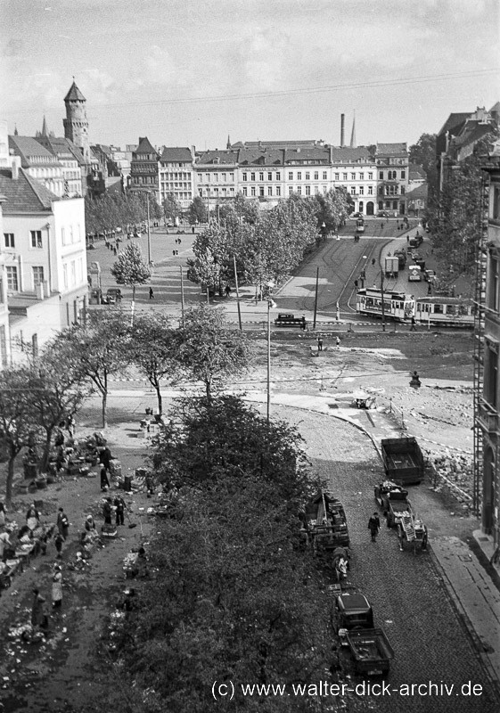 Durchbruch am Neumarkt 1938