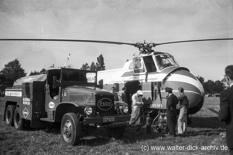 Heliport im Grüngürtel 1953