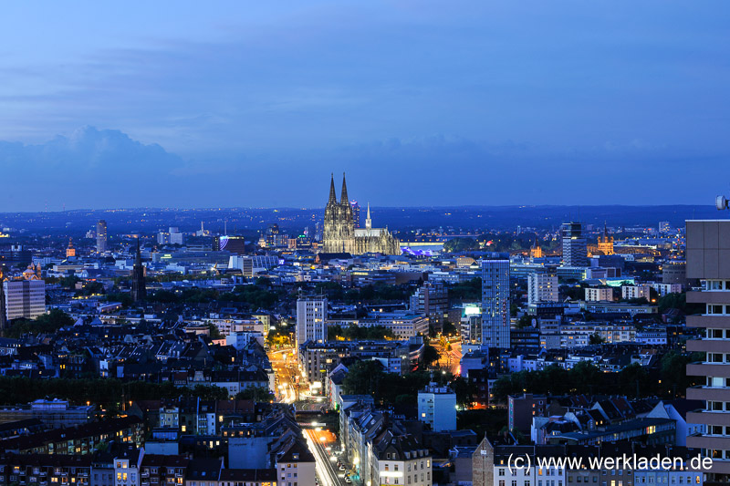 Blick vom Unicenter zum Dom