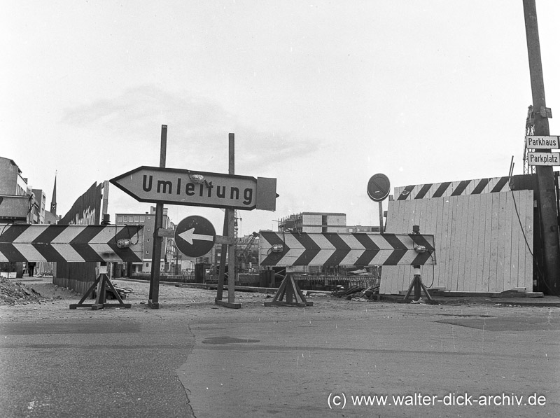 Baustelle - Umleitung 1966