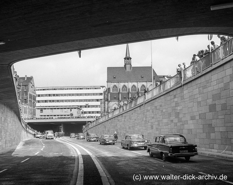 Einweihung der Nord-Süd-Fahrt 1962