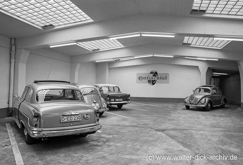 Abstellhalle von Reifen Bothe 1963