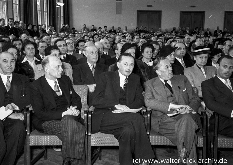 Eröffnung der photokina-1951