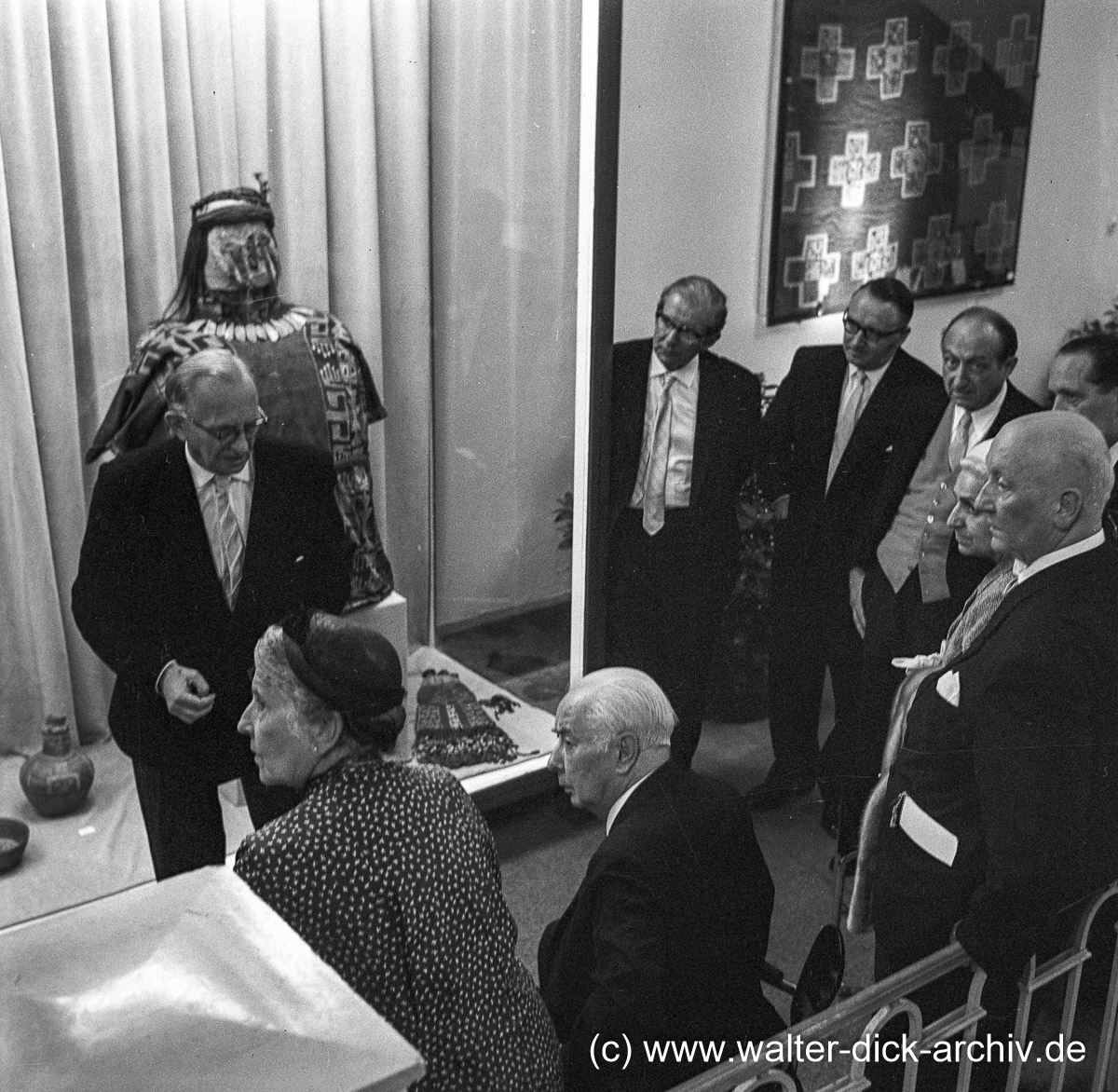 Besuch im Museum 1959