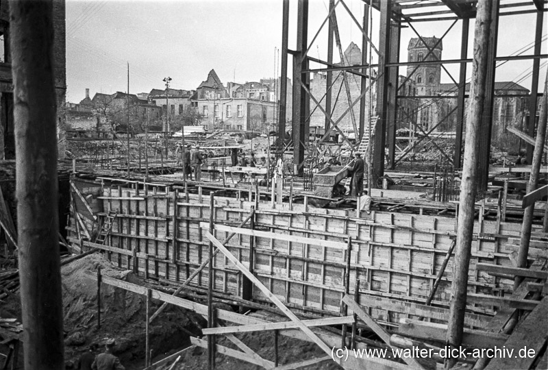 WDA304-008 Bau des Funkhauses 1948