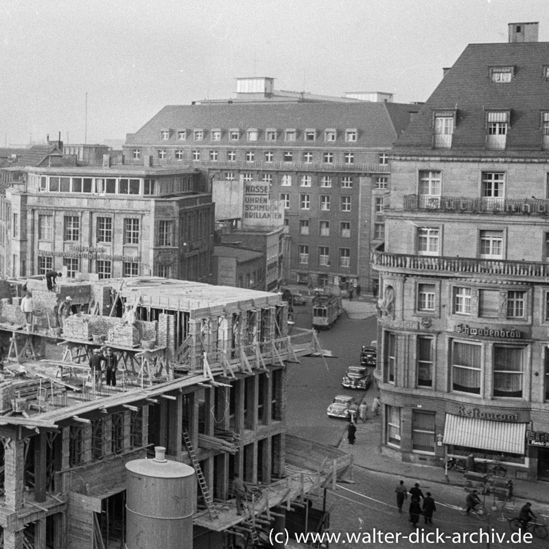 Neubau des Verkehrsamtes 1953