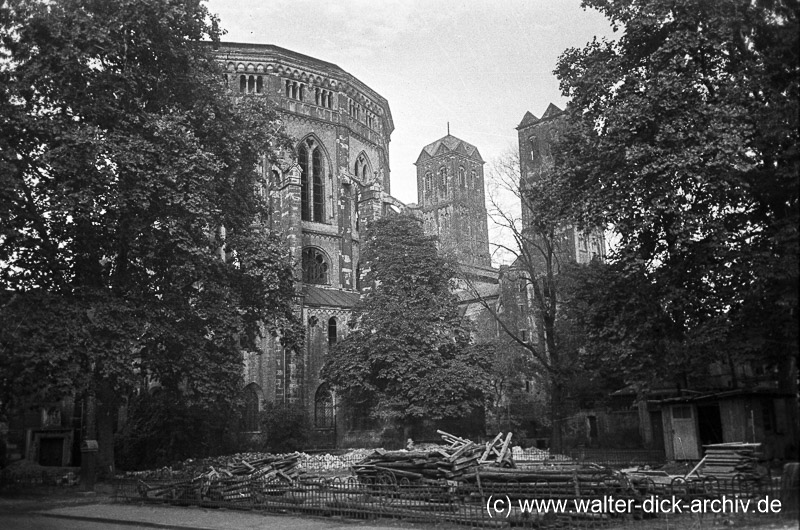 Ruine von St. Gereon 1950