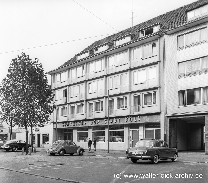 Sparkassenfiliale In Zollstock 1963