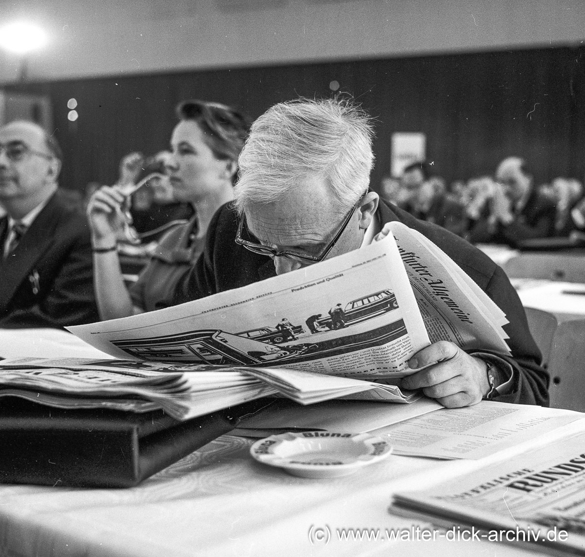 Delegierter auf dem SPD Parteitag 1962