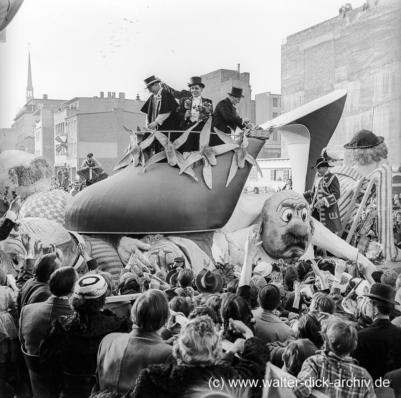 Rosenmontagszug 1956