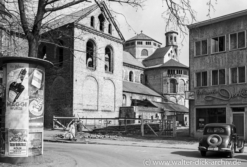 Blick auf die Südseite von St. Aposteln