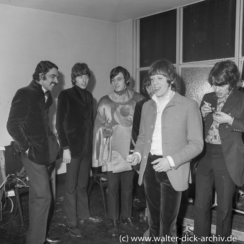 "Procul Harum" und ihr Manager 1968