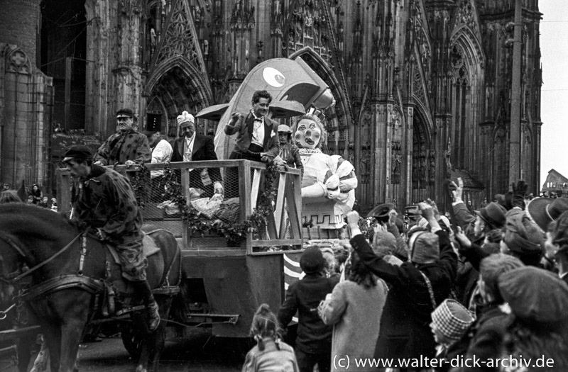 Rosenmontagszug 1949