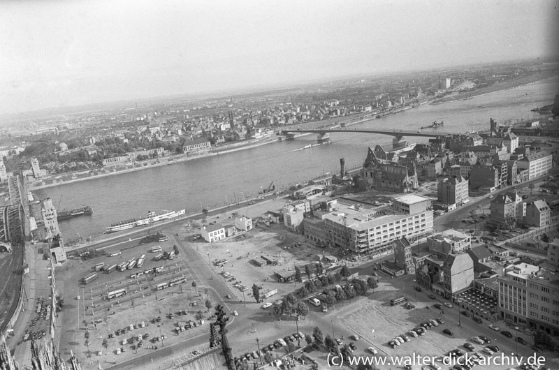 Blick vom Dom 1954