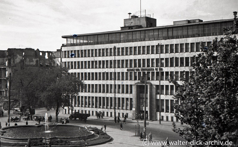 Allianz Gebäude am Kaiser-Wilhelm-Ring 1947