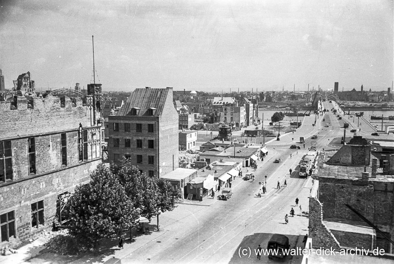 Gürzenich-Baustelle 1949