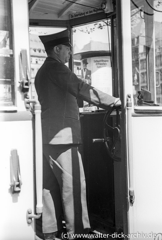 Straßenbahnfahrer 1935