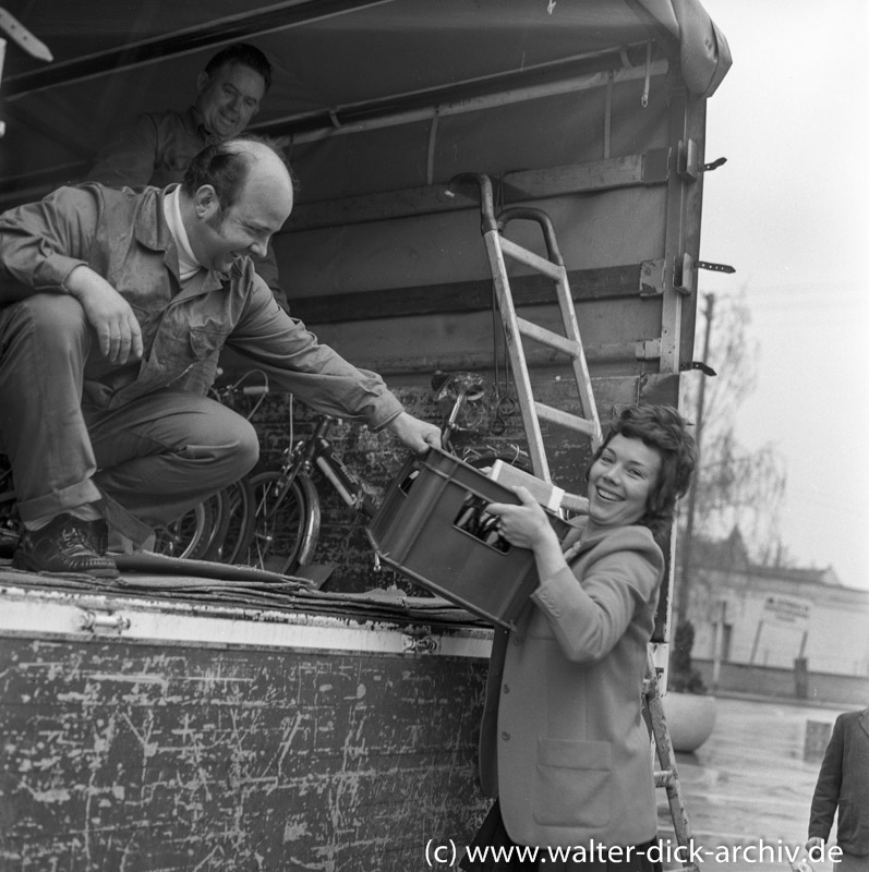 Werbemaßnahmen für KESS Kölsch 1969