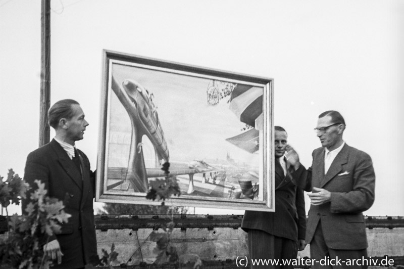 Versuchsstrecke der ALWEG-Bahn 1952