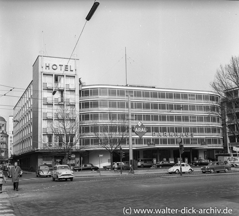 Parkhaus am Augustinerplatz 1960