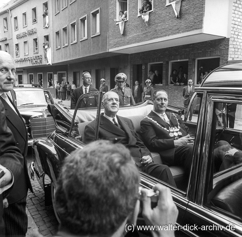 Der Präsident und der Oberbürgermeister 1962