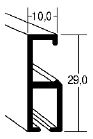 Nielsen Profi Bilderschiene 2 Meter