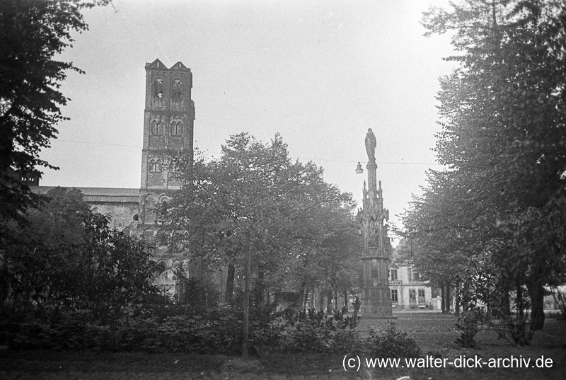 Ruine von St. Gereon 1950