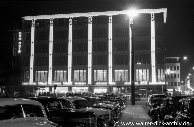 Das 4711 Blau-Gold Haus 1954