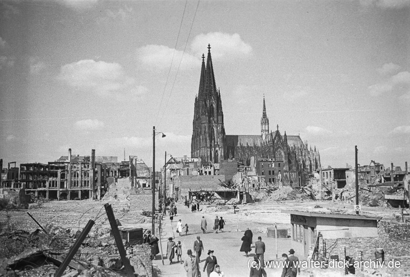 Auf der Hohe Straße 1948