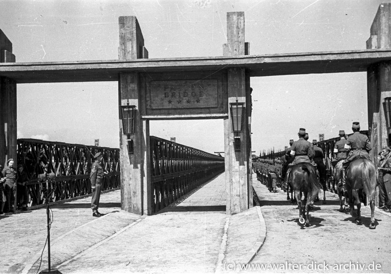 Eröffnung der Patton Brücke