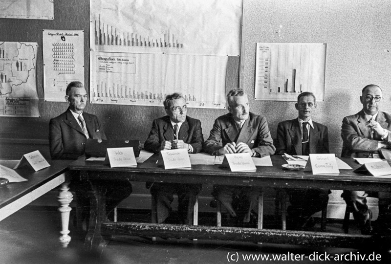 Konferenz mit Lord Pakenham 1947