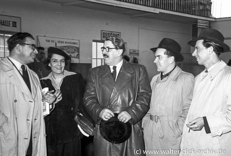 Photokina 1951 in Köln - Willy Millowitsch