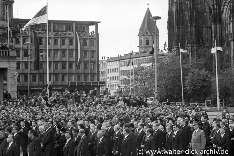 Beerdigung Konrad Adenauers 1967