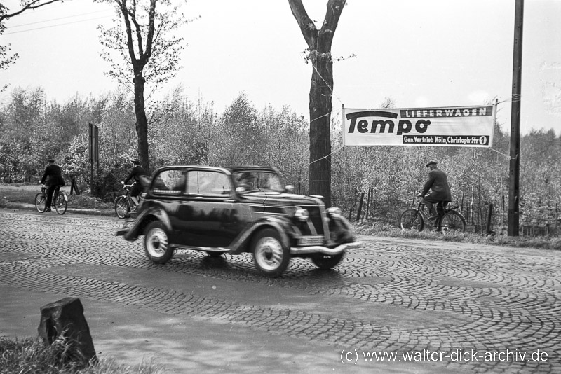 Tempo-Geschwindigkeit 1938