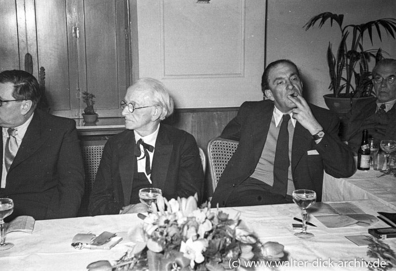 August Sander bei der Gründung der DGPh-1951