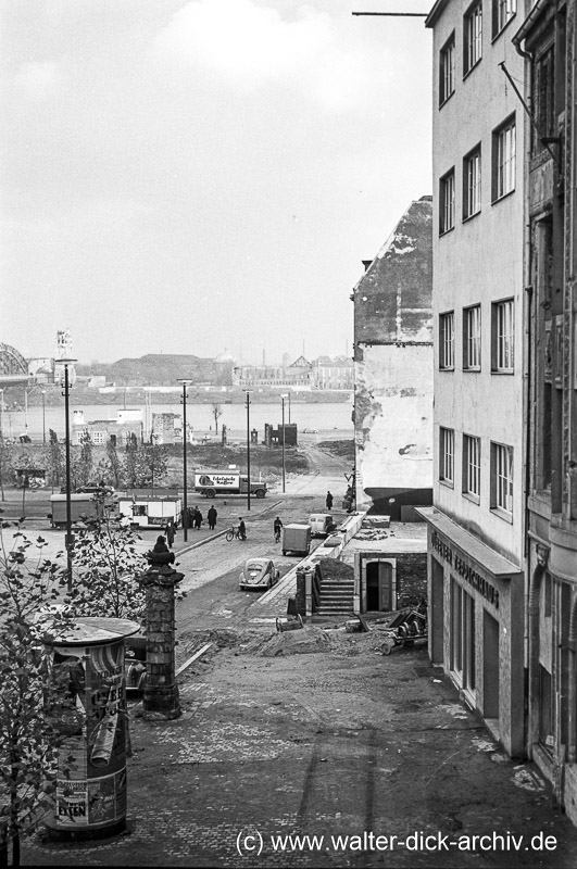 Brunnensäule "Am Hof" 1950