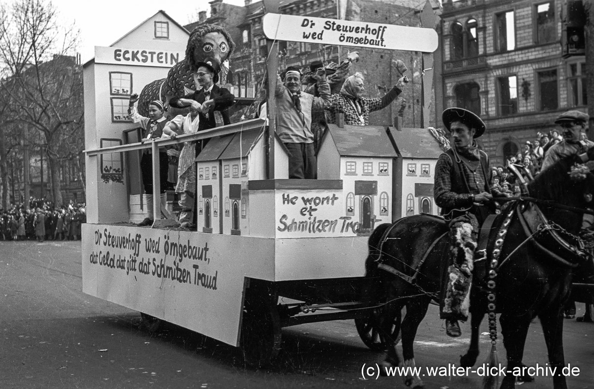 Dä Steuverhoff weed ümjebaut! 1950 Dä Steuverhoff weed ümjebaut! 1950