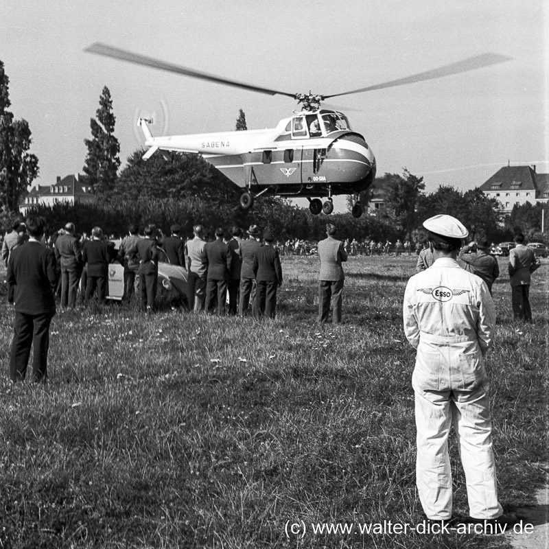 Heliport im Grüngürtel 1953