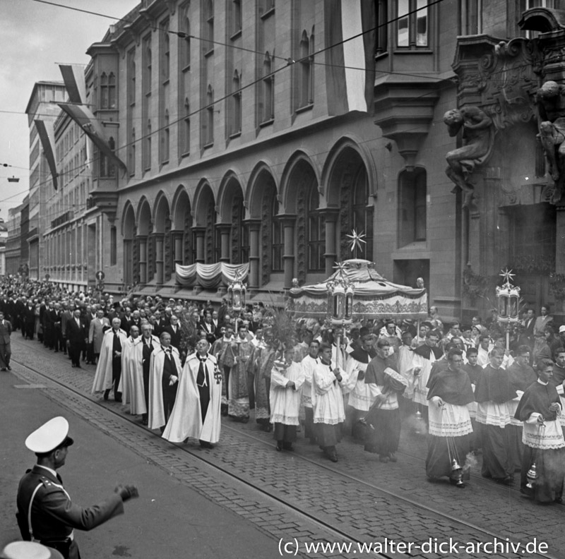 Fronleichnamsprozession 1960