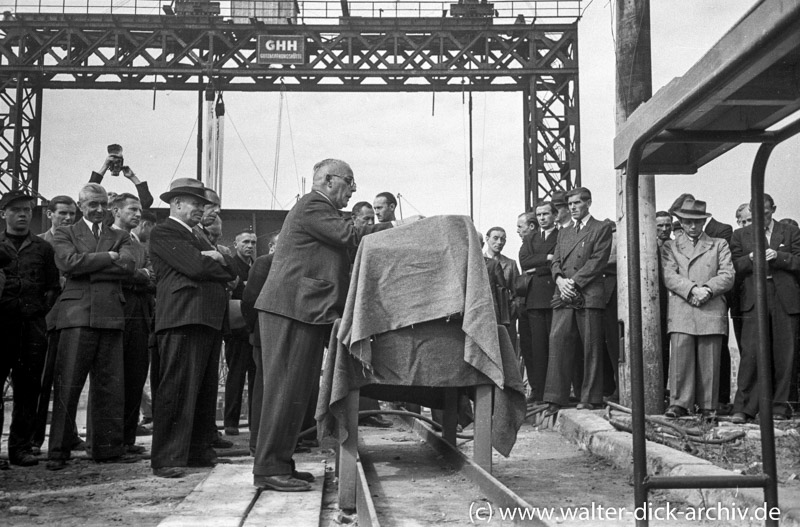 Zum Baubeginn der Deutzer Brücke