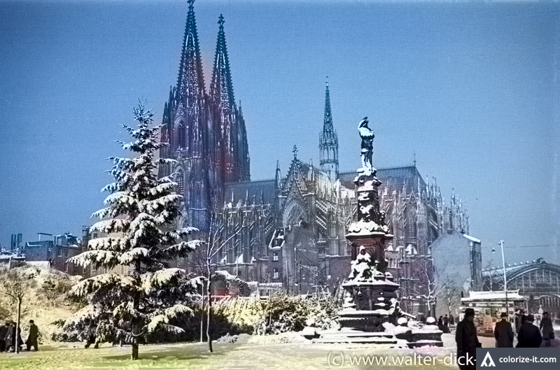 Alter Markt Winterbild 1946