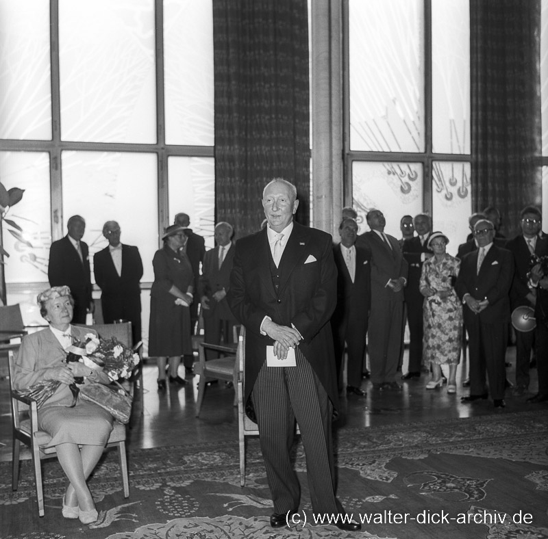 Ehrung für Josef Haubrich 1959