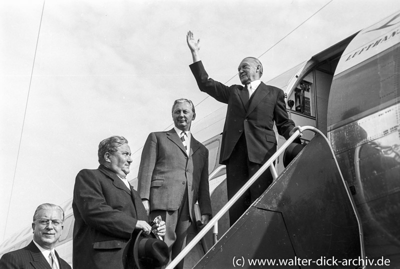 Konrad Adenauer reist nach Moskau 1955